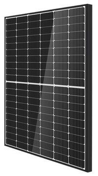 Фотоелектрична панель Leapton Solar LP182x182-M-60-NH-500W, Mono, MBB, Halfcell, Black frame, Dual glass (LP182M60-NH-500W/BF-BI) [110531]