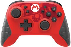 Hori Геймпад бездротовий Horipad (Mario) для Nintendo Switch, Red