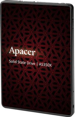 Накопичувач SSD 256GB Apacer AS350X 2.5" SATAIII 3D TLC (AP256GAS350XR-1) [607911]