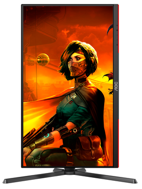 Монiтор 27" AOC Black/Red (U27G3X/BK) [200348]