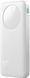 УМБ Joyroom 10000mAh 12W QC, 2xUSB-A, USB-C In/Out White (JR-PBF12) [404520], фото 2