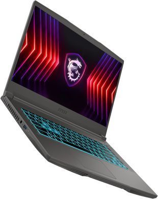 Ноутбук MSI Thin B12UCX 15.6 FHD, Intel i5-12450H, 16GB, F1512GB, NVD2050-4, DOS, чорний (9S7-16R831-2664) [100777]