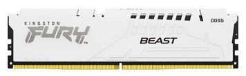Пам'ять ПК Kingston DDR5 16GB 6800 FURY Beast FURY Beast White EXPO (KF568C34BBE-16) [114581]