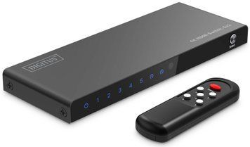 Відеокомутатор DIGITUS UHD HDMI (INx5 - OUTx1), 4K (DS-55332) [111314]