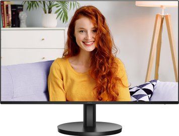 Монітор TFT 23.8" AOC, IPS, 100Гц, 1мс, HDMI, USB-C, USB-hub, колонки, чорний (24B3CA2) [400525]