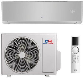 Кондиціонер Cooper&Hunter Supreme Continental 35м2 інвертор 12000BTU 3.53кВт A+++/A+++ -25&deg;С Wi-Fi R32 сріблястий (CH-S12FTXAL2-SC) [12748]