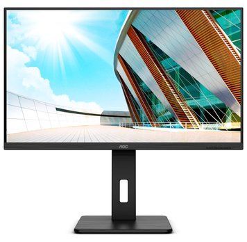 Монітор TFT 31.5" AOC, IPS, QHD, DP, HDMI x 2, USB 3.2x4, Pivot, HAS, колонки, чорний (Q32P2) [402470]