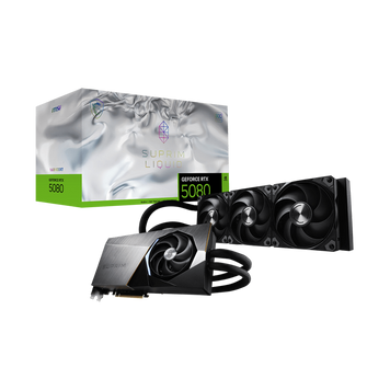 Відеокарта MSI (RTX 5080 16G SUPRIM LIQUID SOC) [33520]
