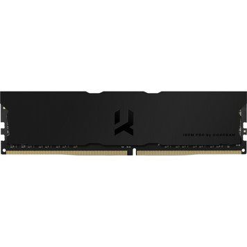 DDR4 16Gb 3600MHz GoodRAM IRDM PRO Deep Black, чорний, Retail (IRP-K3600D4V64L18S/16G) [402305]