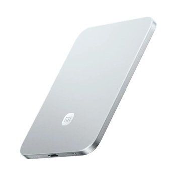 Зовнішній акумулятор Xiaomi UltraThin Magnetic Power Bank 5000 15W Glacier Silver (BHR08Z2GL) [806556]
