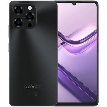 Смартфон Doogee Note 58 Pro 6.75" HD+ 90Hz 8/256GB /T615/ 6250mAh/ 16+8Мп/ Black (NOTE_58PRO_BK) [405548]