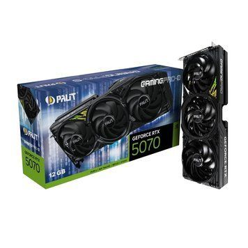 Відеокарта GF RTX 5070 12GB GDDR7 GamingPro-S Palit (NE75070019K9-GB2050U) [612682]