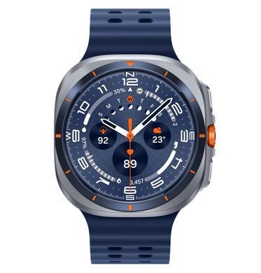 Смарт-годинник Samsung Galaxy Watch Ultra (2025) 47мм e-SIM (L705) 1.5", 480x480, sAMOLED, BT 5.3, NFC, 2/64ГБ, синій титановий (SM-L705FZB2SEK) [110949]