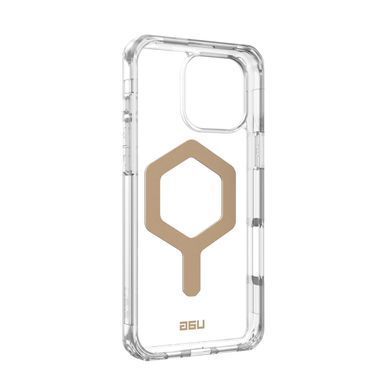 Чохол UAG для iPhone 16 Pro Max, Plyo Magsafe, Ice/Gold (114481114381) [108285]