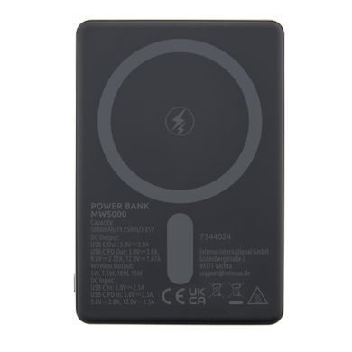 Портативний зарядний пристрій USB 5000MAH MAG GREY MW5000 INTENSO (7344024) [503417]