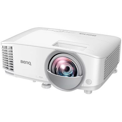 Проєктор BENQ MX808STH, короткофокусний, DLP, XGA, 3600AL, 20000:1, D-sub, HDMI, білий (9H.JMG77.13E) [401609]