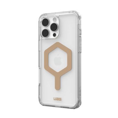 Чохол UAG для iPhone 16 Pro Max, Plyo Magsafe, Ice/Gold (114481114381) [108285]