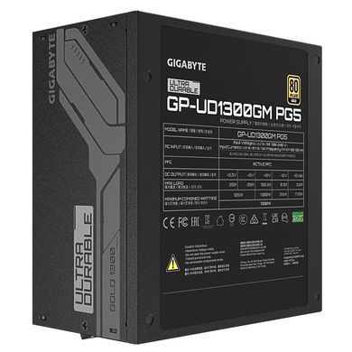 Блок живлення ATX3.0 1300W GIGABYTE (GP-UD1300GM PG5) [501930]