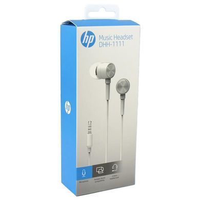Гарнітура HP DHH-1111, 3,5мм, White (DHH-1111WT) [401794]