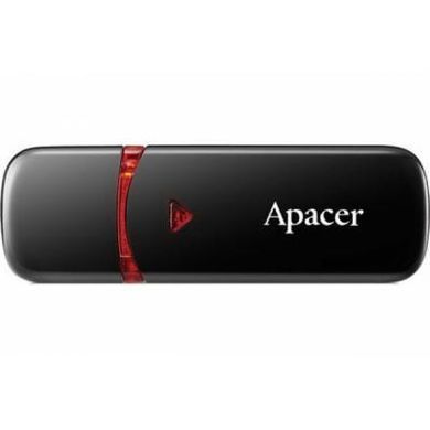 Флеш-накопичувач USB 32GB Apacer AH333 Black (AP32GAH333B-1) [608080]