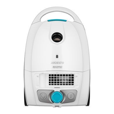 Пилосос ARDESTO мішковий, 800Вт, мішок- 3.5л, HEPA, білий (VC-I-B800W) [110816]