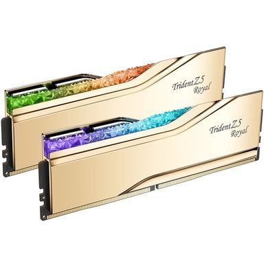 Модуль пам`ятi DDR5 2x16GB/6000 G.Skill Trident Z5 Royal Gold (F5-6000J2836G16GX2-TR5G) [613505]
