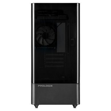Корпус Prologix (Lumi GM-01AB Glass Black) [608746]