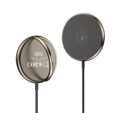 Бездротовий зарядний пристрій XO CX028 15W Beige (CX028.tranish) [603362]