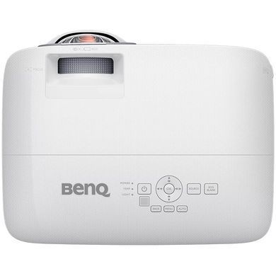 Проєктор BENQ MX808STH, короткофокусний, DLP, XGA, 3600AL, 20000:1, D-sub, HDMI, білий (9H.JMG77.13E) [401609]
