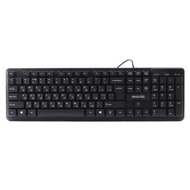 Клавiатура Maxxter Black (KBM-U01-UA) [605959]
