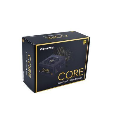 БЖ 600W Chieftec CORE 120 mm, 80+ GOLD, Retail Box (BBS-600S) [402802]