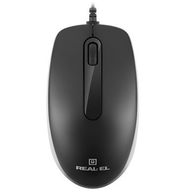 Миша REAL-EL RM-217 Black (EL123200038) [606712]