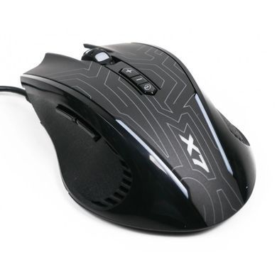Миша A4Tech X87 Oscar Neon Black USB (X87 (Maze)) [614968]