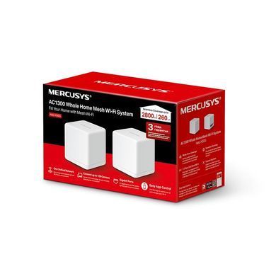 WiFi Mesh-система Mercusys Halo H30G (2-pack) (Halo H30G(2-pack)) [609503]