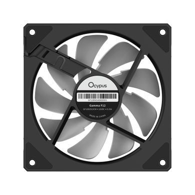 Корпусний вентилятор 120MM GAMMA F12 BK ARGB OCYPUS (GAMMA-F12-BK1AM00X-GL) [502896]