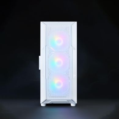 Корпус Zalman I3 Neo V2 без БЖ 2xUSB3.0, 1x Type C, 4x120мм RGB, VGA 400мм, LCS ready, TG Side Panel, ATX, білий (I3NEOV2WHITE) [112536]