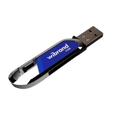 Флеш-накопичувач Wibrand USB 2.0 Aligator 8Gb Blue (WI2.0/AL8U7U) [802968]
