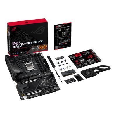 Материнcька плата ASUS ROG CROSSHAIR X870E APEX sAM5 X870E 2xDDR5 M.2 USB Type-C Wi-Fi BT ATX (90MB1KR0-M0EAY0) [109489]