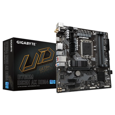 Материнська плата GIGABYTE (B760M DS3H AX DDR4) [302804]