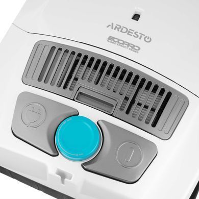 Пилосос ARDESTO мішковий, 800Вт, мішок- 3.5л, HEPA, білий (VC-I-B800W) [110816]