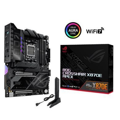 Материнcька плата ASUS ROG CROSSHAIR X870E APEX sAM5 X870E 2xDDR5 M.2 USB Type-C Wi-Fi BT ATX (90MB1KR0-M0EAY0) [109489]