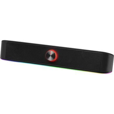 Акустична система 2.0 Defender Саундбар Z10 6Вт, Bluetooth/USB, LED чорна (65123) [405271]