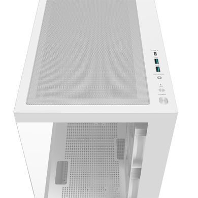 Корпус DeepCool CG380 3F White без БЖ (R-CG380-WHAGM3-G) [618115]