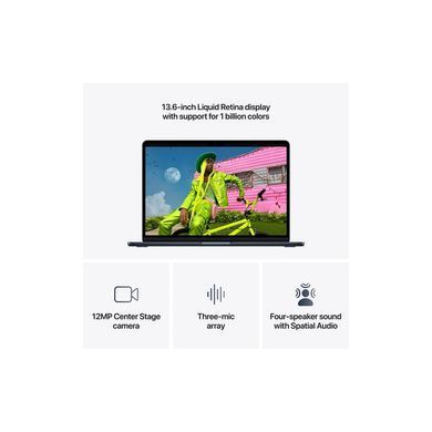 Ноутбук Apple MacBook Air 13 M5 A3449 Midnight (MDHG4UA/A) [726653]