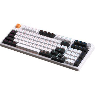 Клавіатура GamePro Red з Hot-Swap RGB White (MK170W) [610661]