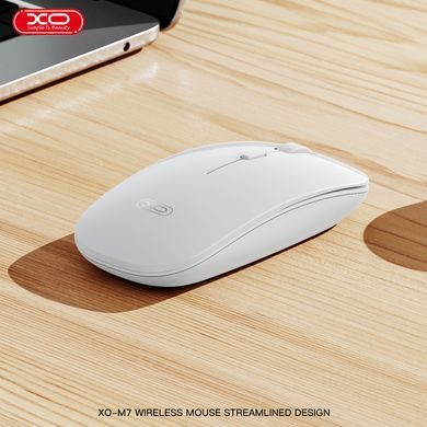 Миша XO M7 Stylish Glossy Cordless White (M7 White) [202538]