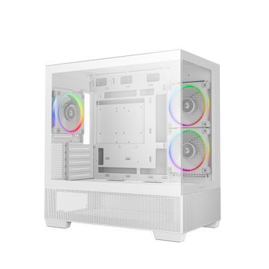 Корпус DeepCool CG380 3F White без БЖ (R-CG380-WHAGM3-G) [618115]
