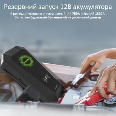 Універсальна мобільна батарея Promate HexaBolt-20 Black 19200mAh (hexabolt-20.black) [603424]