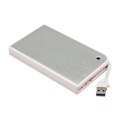 Зовнішня кишеня USB3.0 для HDD SATA 2,5" AgeStar (3UB 2A14 (White)) [620801]