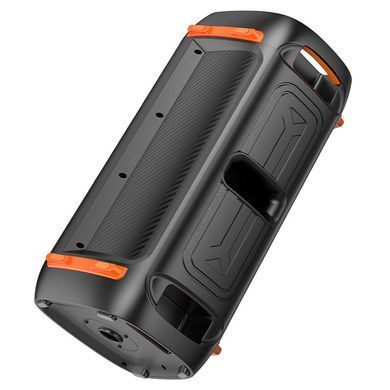 Портативна колонка HOCO BS53 Manhattan wireless dual mic outdoor BT speaker, 20W*2, Black (6931474781116) [806329]